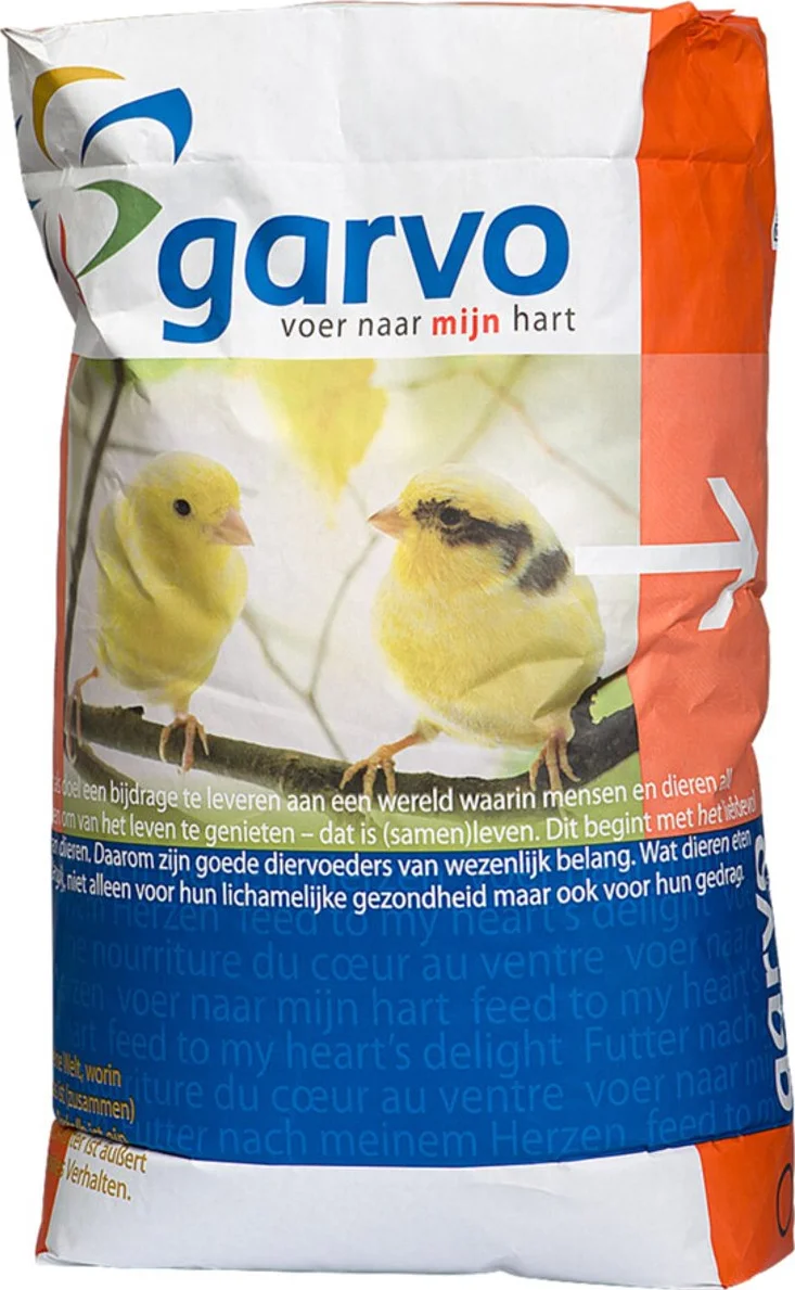 Garvo Kanarievoer Zonder Raap 20 kg