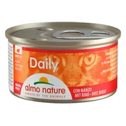 48x Almo Nature Daily Menu Kattenvoer Nat Rund 85 gr