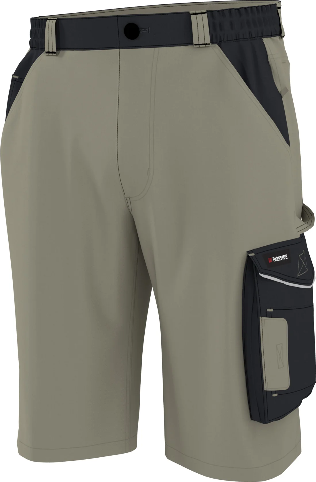 PARKSIDE Korte heren werkbroek (Beige, 56)