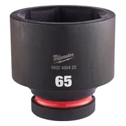Milwaukee ShockWave™ Krachtdop 1" kort | 65 mm - 4932480422
