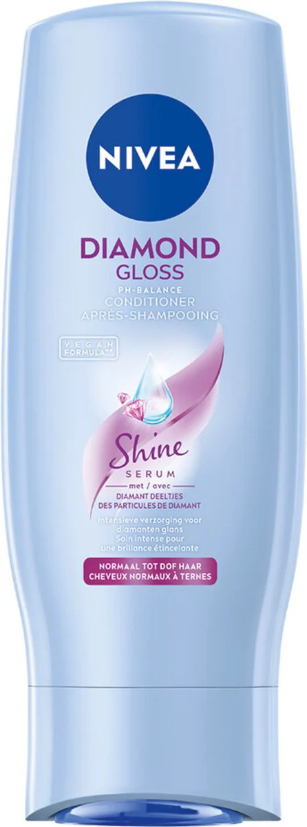 3x NIVEA Conditioner Diamond Gloss Care 200 ml