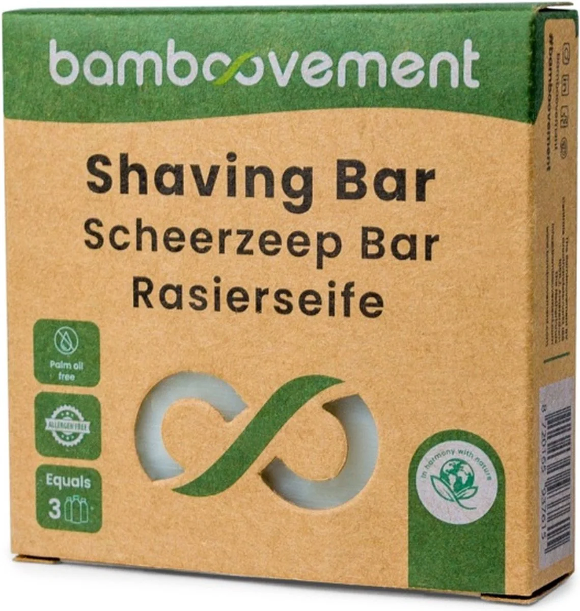 Bamboovement Bergamot Scheerzeep 70GR