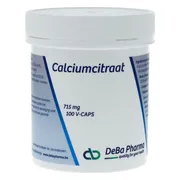 DeBa Pharma Calciumcitraat Capsules 100VCP