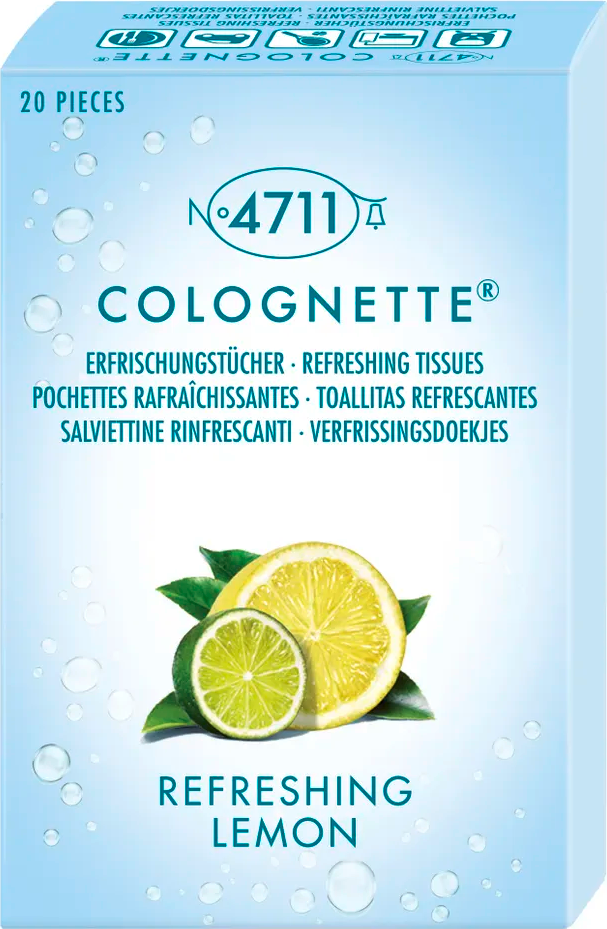 4711 Colognette Verfrissingsdoekjes Citroen 20ST