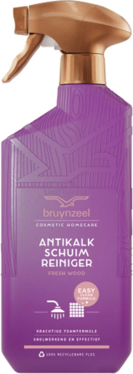Bruynzeel Cosmetic Homecare Antikalk Schuimreiniger Fresh Wood 500ML