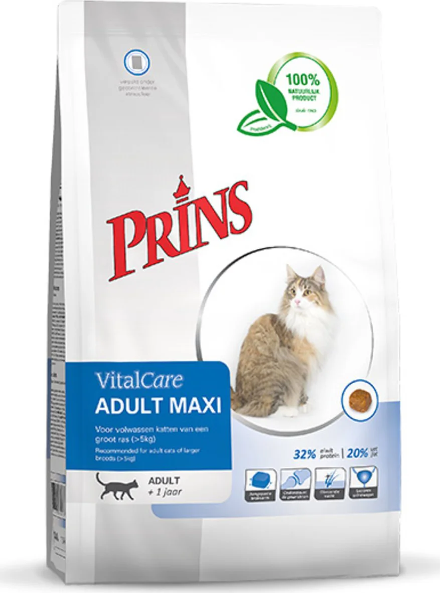 Prins VitalCare Adult Maxi Kattenvoer 10 kg