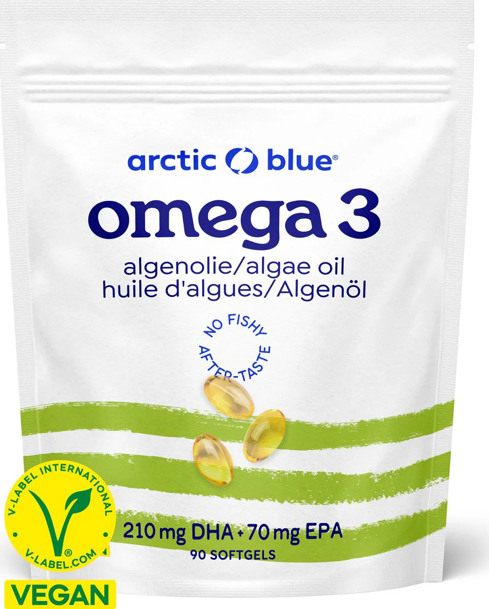 Arctic Blue Omega 3 Algenolie 90CP