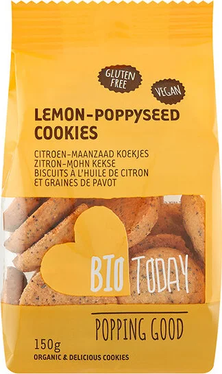 BioToday Koekjes Citroen-Maanzaad 150GR