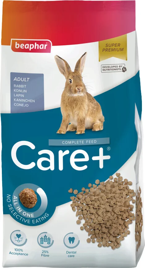2x Beaphar Care+ Konijn Junior 10 Kg