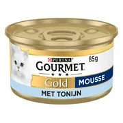 Gourmet Gold Kattenvoer Nat Mousse Tonijn 85 gr