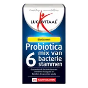 Lucovitaal Probiotica Mix van 6 Bacteriënstammen 30 kauwtabletten