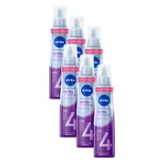 6x NIVEA Styling Mousse Extra Strong 150 ml
