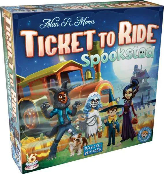 Ticket To Ride Spookstad - Days of Wonder - Familiespel - Nederlandstalig Bordspel - Vanaf 6 Jaar