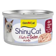 GimCat Kattenvoer Nat ShinyCat Filets in Jelly Tonijn & Kip 70 gr