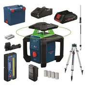 Bosch Professional GRL 18V-4-34 CVG Accu rotatielaser groen complete set 18V 4.0Ah in L-Boxx - 0615A500DH