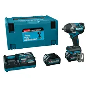Makita TW007GD201 Accu slagmoersleutel 760Nm 1/2"frictiering XGT 40V Max 2.5Ah in Mbox
