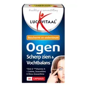 Lucovitaal Ogen Scherp Zien en Vochtbalans 30 capsules