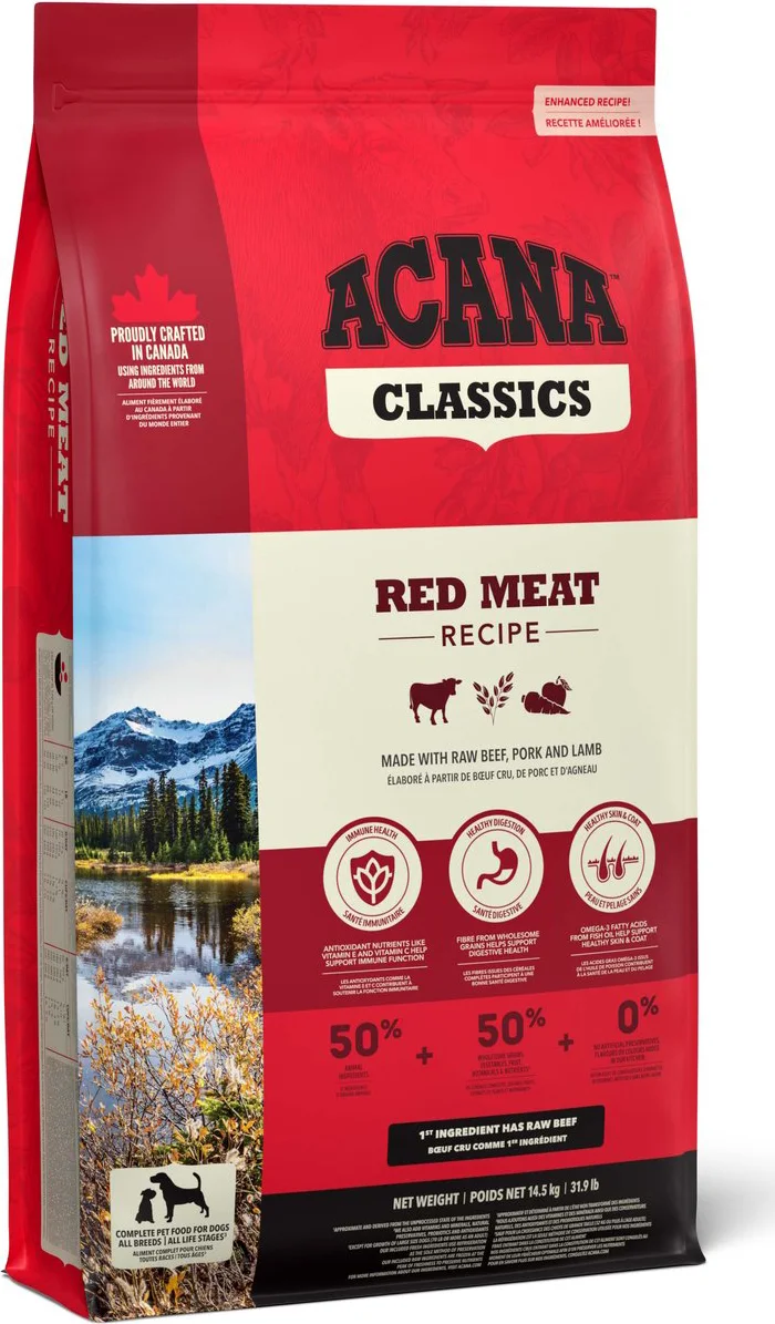 Acana Hondenvoer Classics Red Meat 14,5 kg