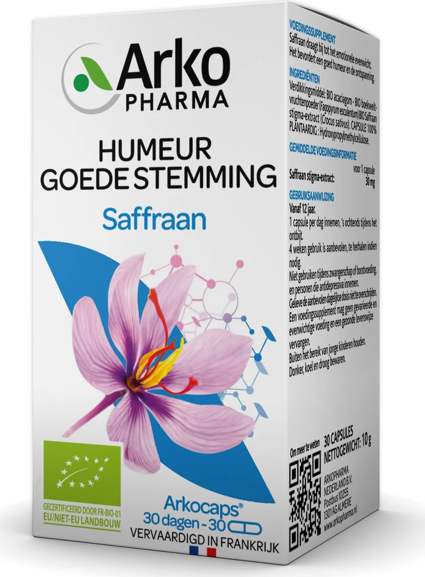 Arkopharma Arkocaps Saffraan Capsules 30CP