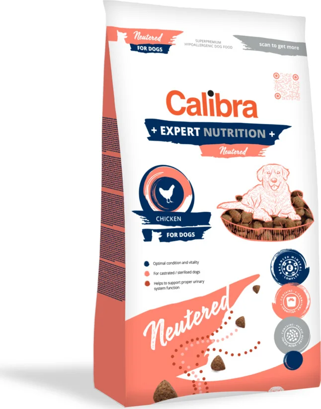 Calibra Expert Nutrition Neutered Hondenvoer Kip & Rijst 2 kg