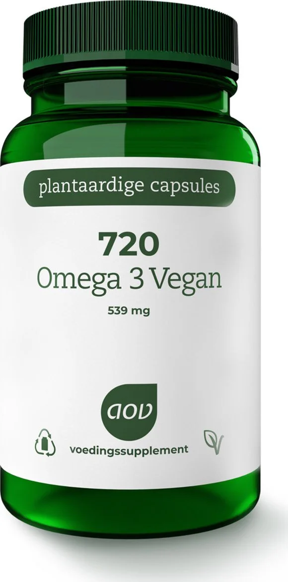 AOV 720 Omega 3 Vegan 60 vegacapsules