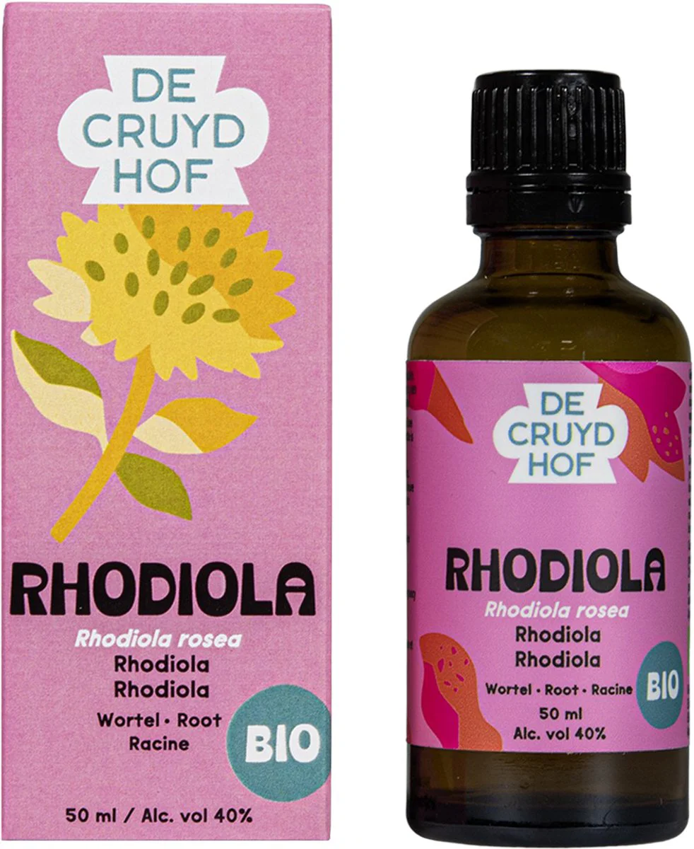 Cruydhof Rozenwortel Rhodiola Rosea Bio Druppels 50ML