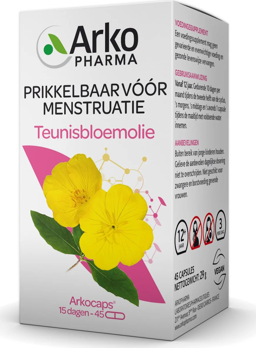 Arkocaps Teunisbloemolie Capsules 45st 45CP