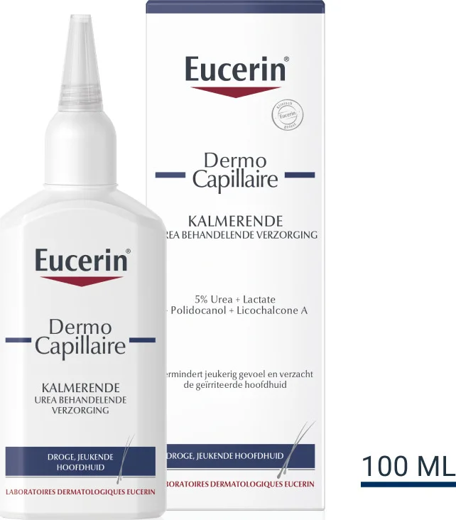 12x Eucerin DermoCapillaire Kalmerende Urea Behandelende Verzorging 100 ml
