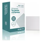 Klinion HG Gaaskompressen 5x5cm 10ST