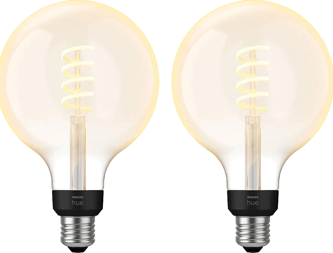 Philips Hue Filament White Ambiance Globe XL 2-pack