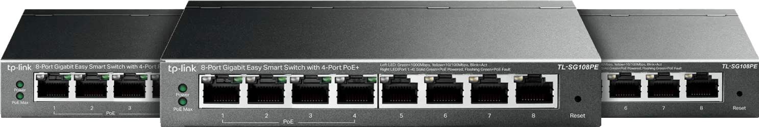 TP-Link TL-SG108PE 3-pack