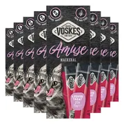 8x Voskes Kattensnack Liquid Treat Makreel 20x15 gr