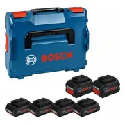 Bosch Professional Starterset 4x Accu 18V 4.0Ah ProCORE18V AMPShare + 2x Accu 18V 8.0Ah ProCORE18V AMPShare in L-Boxx - 1600A02A2T