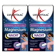 2x Lucovitaal Magnesium Nacht 30 tabletten