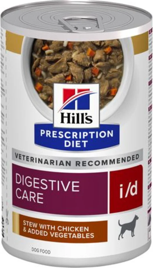 Hill's Prescription Diet i/d Digestive Care Stoofpotje Hondenvoer Nat Kip & Groenten 354 gr