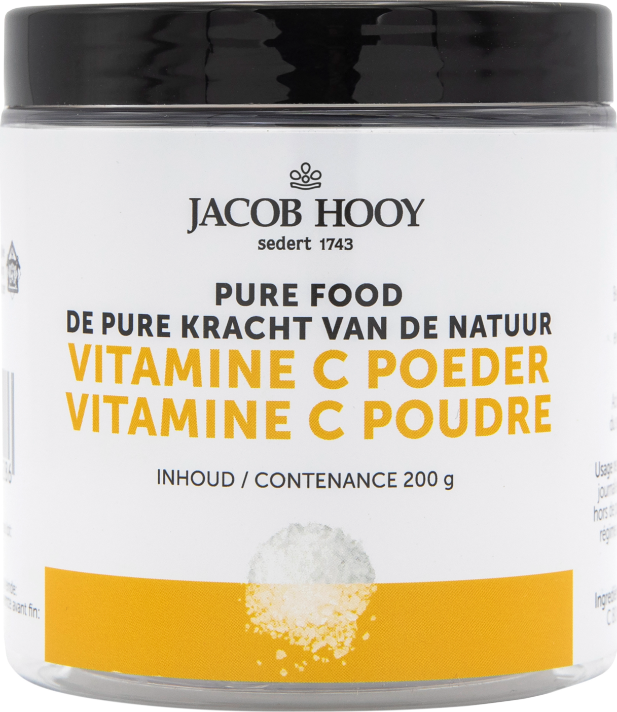 Jacob Hooy Pure Food Vitamine C Poeder 200GR