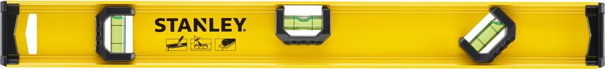 Stanley 0-42-073 Waterpas I-beam 450mm 3 libellen