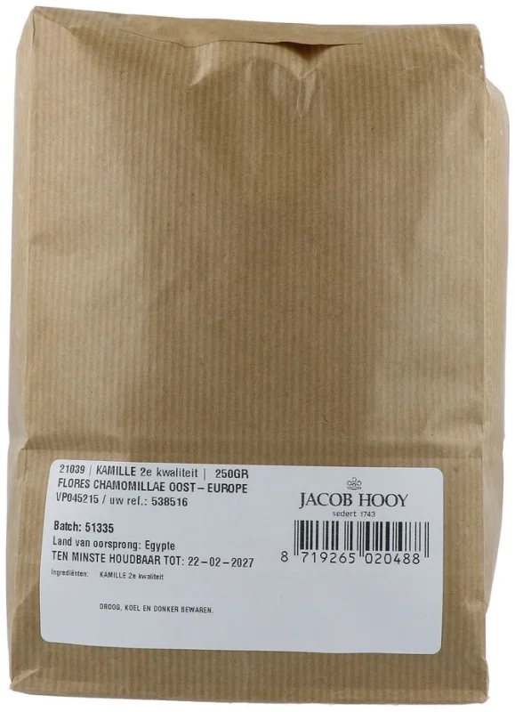 Jacob Hooy Kamille Tweede Kwaliteit 250GR