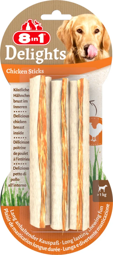 8in1 Delights Sticks 3 stuks