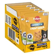 5x Pedigree Dentastix Chewy Chunx Hondensnacks Maxi Kip 68 gr