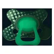 Difrax Fopspeen Natural 18+ Maanden - Glow in the Dark