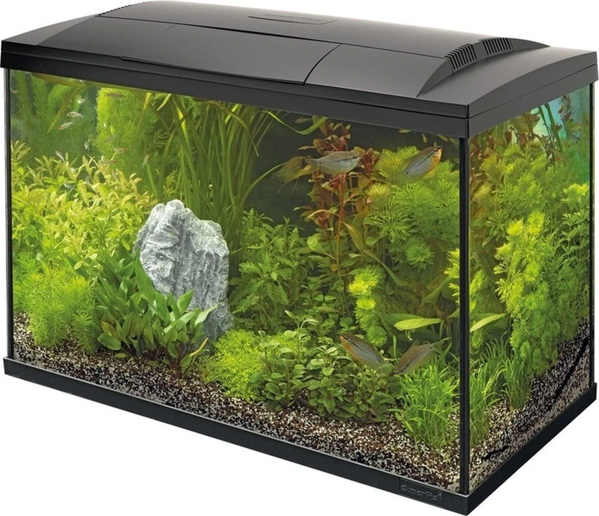 Superfish start 70 tropical kit - 58 x 28 x 45 cm - 70 L - Zwart