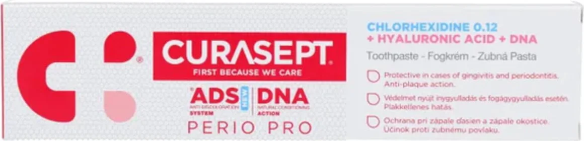 Curasept ADS DNA Perio Pro Tandpasta 0.12% CHX 75ML