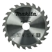 Makita Cirkelzaagblad voor Hout | Standaard | Ø 190mm Asgat 30mm 24T - D-64951