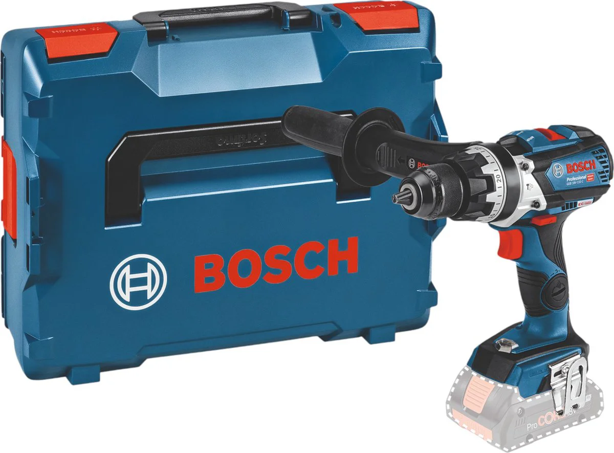 Bosch Professional GSB 18V-110 C Accu klop-/schroefboormachine 18V Basic Body In L-Boxx - 06019G030A