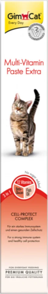 5x GimCat Multi-vitaminepasta Extra 100 gr