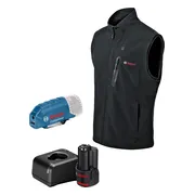 Bosch Professional PRO GHV 12+18V XA 3XL Verwarmde bodywarmer zwart 1x 2.0Ah - 06188000G9