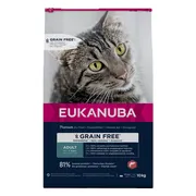 Eukanuba Kattenvoer Droog Adult Graanvrij Zalm 10 kg