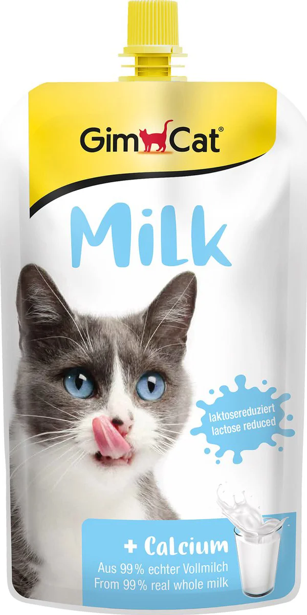 GimCat Kattenmelk Pouch Hersluitbaar 200 ml