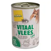 6x Vitalstyle Hondenvoer Bik Lam 400 gr